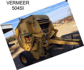 VERMEER 504SI