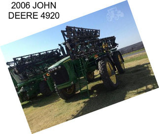 2006 JOHN DEERE 4920