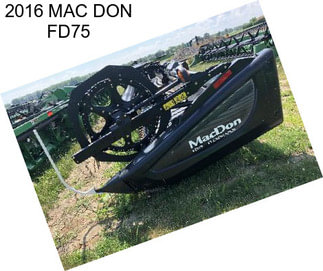 2016 MAC DON FD75