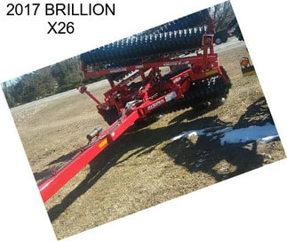 2017 BRILLION X26