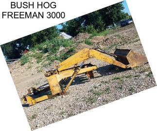 BUSH HOG FREEMAN 3000
