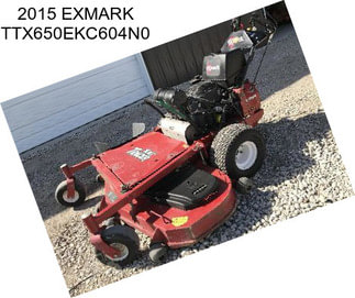 2015 EXMARK TTX650EKC604N0