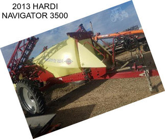 2013 HARDI NAVIGATOR 3500