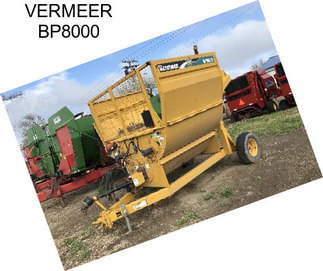 VERMEER BP8000