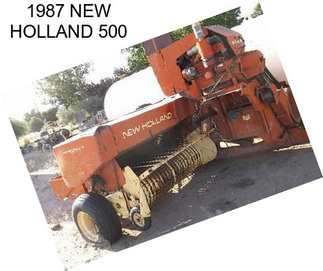 1987 NEW HOLLAND 500