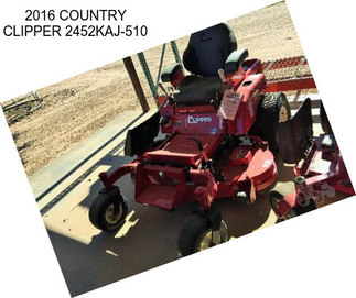 2016 COUNTRY CLIPPER 2452KAJ-510