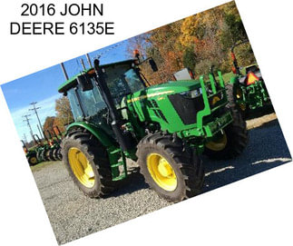 2016 JOHN DEERE 6135E