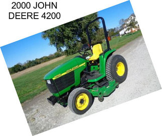 2000 JOHN DEERE 4200