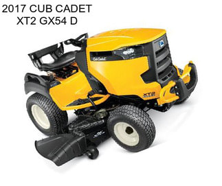 2017 CUB CADET XT2 GX54 D