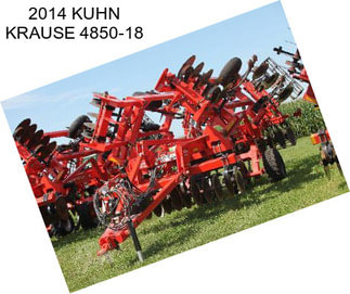 2014 KUHN KRAUSE 4850-18