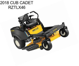 2018 CUB CADET RZTLX46