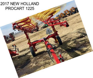 2017 NEW HOLLAND PROCART 1225