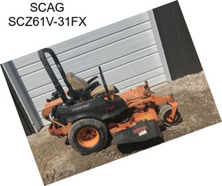SCAG SCZ61V-31FX