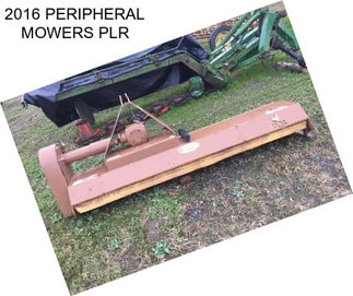 2016 PERIPHERAL MOWERS PLR