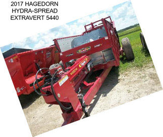 2017 HAGEDORN HYDRA-SPREAD EXTRAVERT 5440