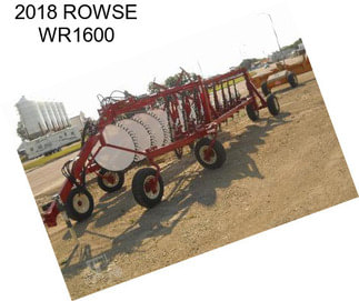 2018 ROWSE WR1600