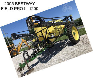 2005 BESTWAY FIELD PRO III 1200