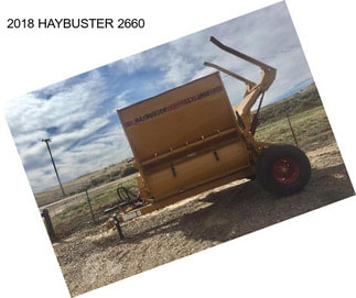 2018 HAYBUSTER 2660