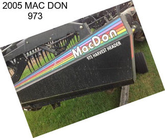 2005 MAC DON 973
