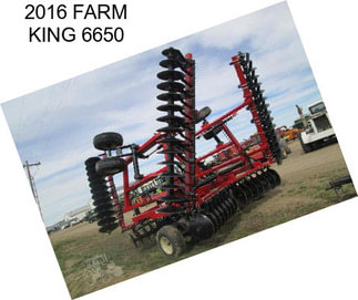 2016 FARM KING 6650