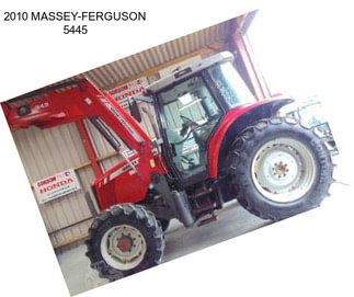 2010 MASSEY-FERGUSON 5445