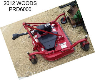 2012 WOODS PRD6000