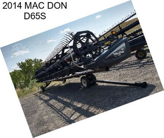 2014 MAC DON D65S