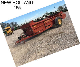 NEW HOLLAND 165