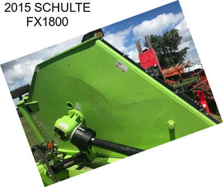 2015 SCHULTE FX1800