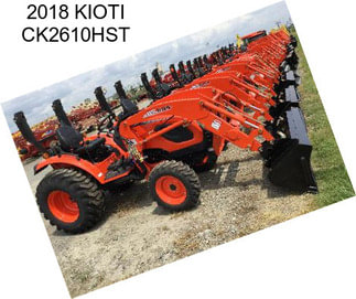 2018 KIOTI CK2610HST