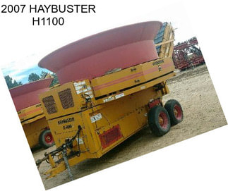 2007 HAYBUSTER H1100