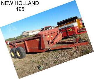 NEW HOLLAND 195