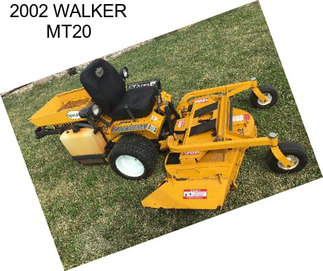 2002 WALKER MT20