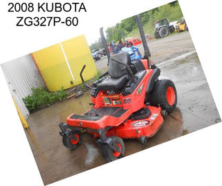 2008 KUBOTA ZG327P-60