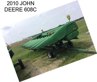 2010 JOHN DEERE 608C