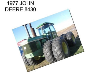 1977 JOHN DEERE 8430