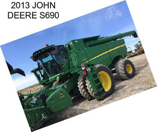 2013 JOHN DEERE S690