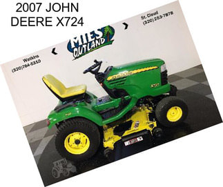 2007 JOHN DEERE X724
