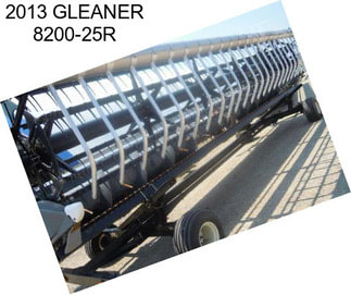 2013 GLEANER 8200-25R