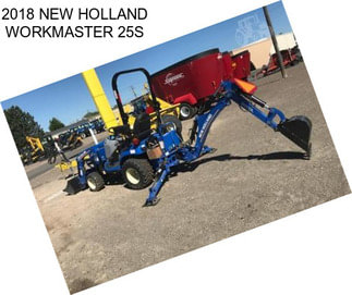 2018 NEW HOLLAND WORKMASTER 25S