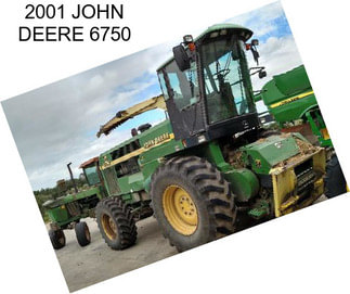 2001 JOHN DEERE 6750