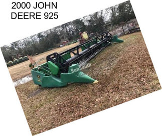 2000 JOHN DEERE 925