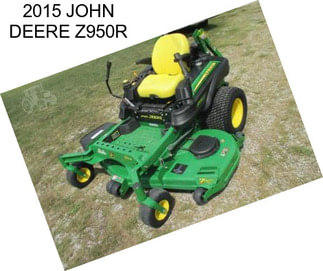 2015 JOHN DEERE Z950R