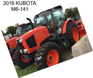 2016 KUBOTA M6-141