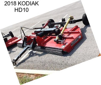 2018 KODIAK HD10