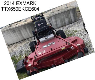 2014 EXMARK TTX650EKCE604