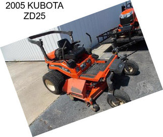 2005 KUBOTA ZD25