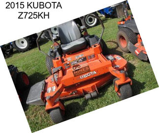 2015 KUBOTA Z725KH
