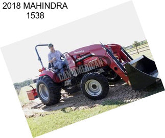 2018 MAHINDRA 1538