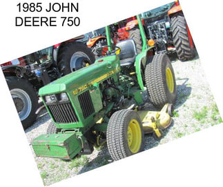 1985 JOHN DEERE 750